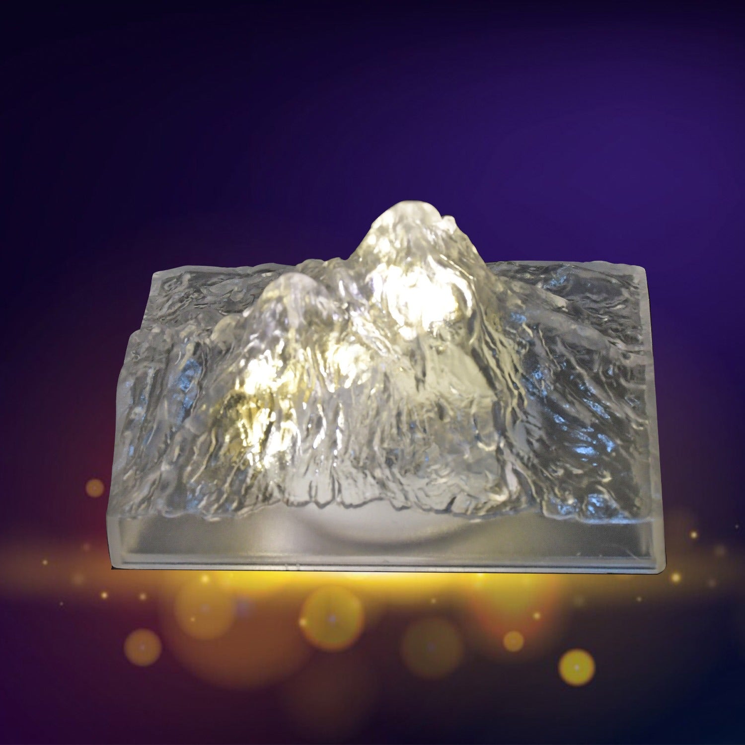 8444 Plastic Iceberg Night Light Mountain Lights Flameless Modern Clear LED Flameless Party Candles, LED Lamp Home Decoration Mini Atmosphere Light Bedroom Decor Desktop Ornament Children Gift (MOQ :- 12 Pc) 8444 Plastic Iceberg Night Light Mountain Lights Flameless Modern Clear LED Flameless Party Candles, LED Lamp Home Decoration Mini Atmosphere Light Bedroom Decor Desktop Ornament Children Gift (MOQ :- 12 Pc)